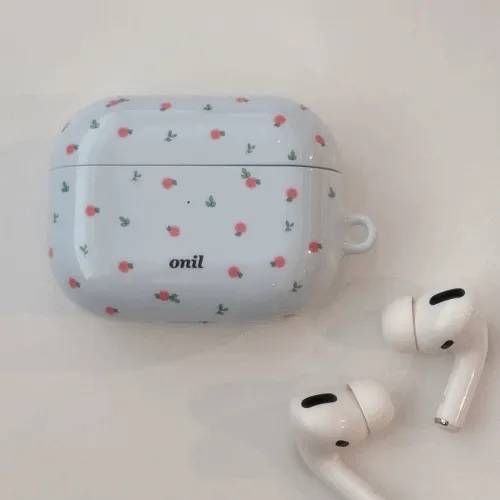 에이블리 단독🌹 vintage rose airpod hard case 빈티지 로즈 에어팟 케이스 온일 제작