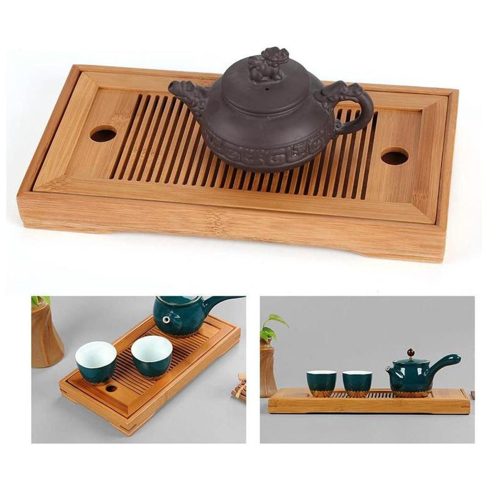 원목 쟁반 우드 나무 트레이 1인 찻잔 레트로 빈티지 카페 쟁반 직사각 원형 배수 저장