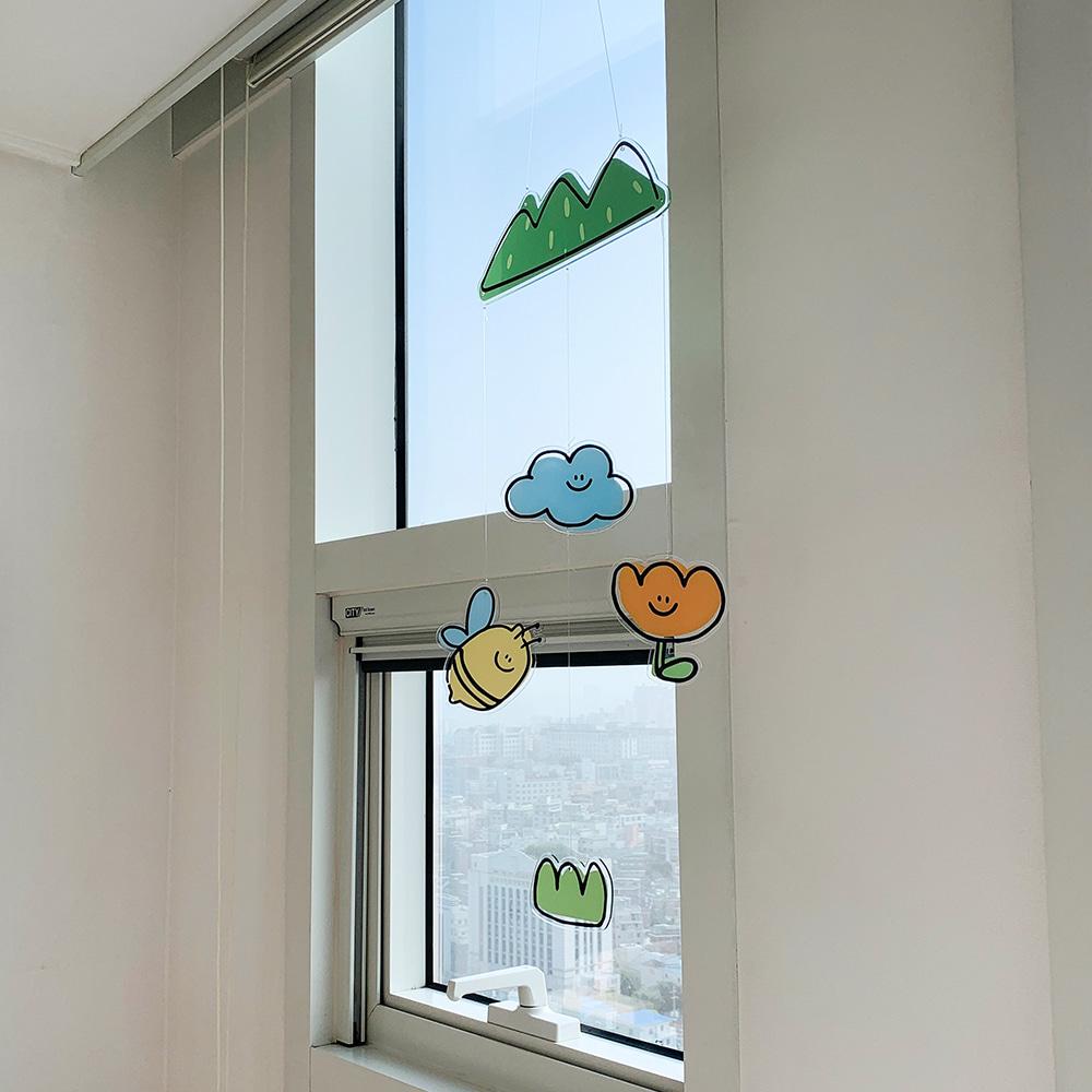 Greenery day DIY 모빌