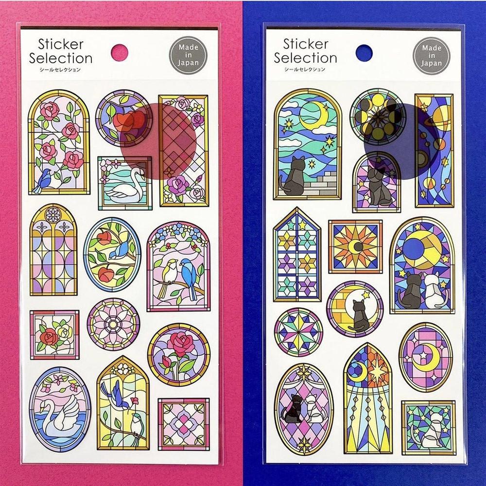 GAIA 스티커셀렉션 스테인글라스 스티커