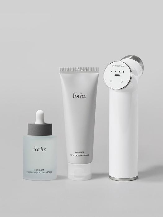 쿼드쎄라 물광 패키지(본품+포헤르츠젤 80g+히알라겐부스터앰플)