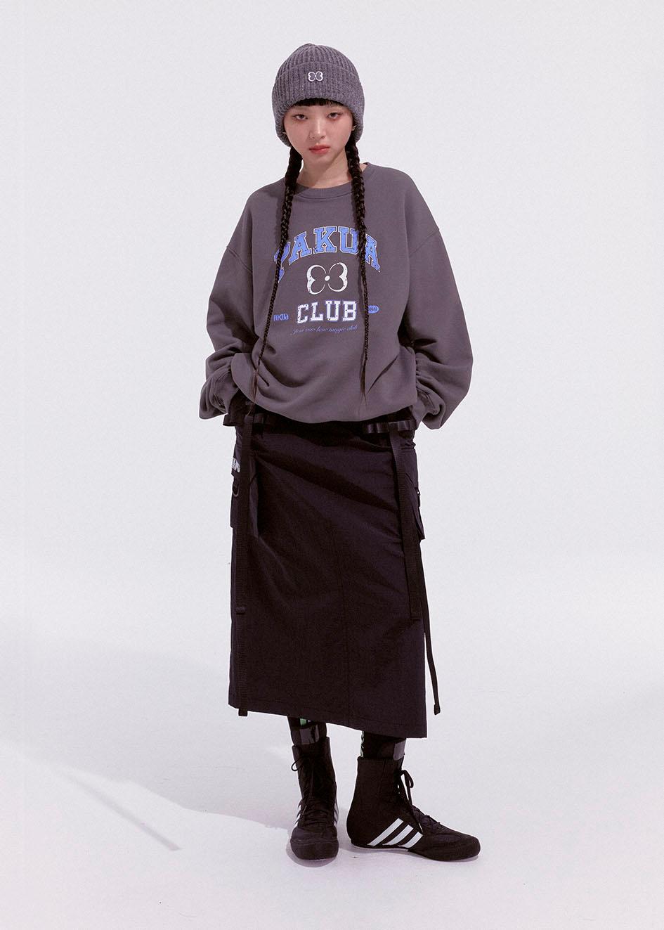 PAKUA CLUB SWEATSHIRTS_GREY