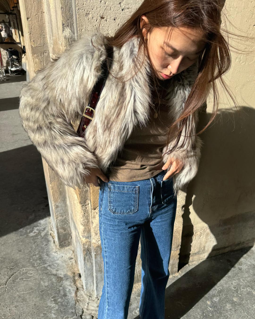 'CONCORDE' series FAUX-FUR jacket Ver. SHORT