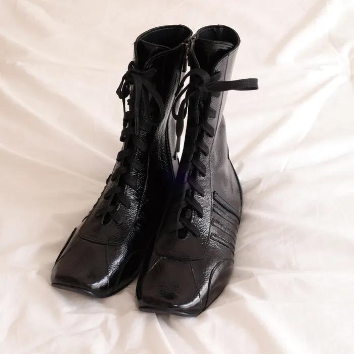 The Hobby Boxer Boots Black