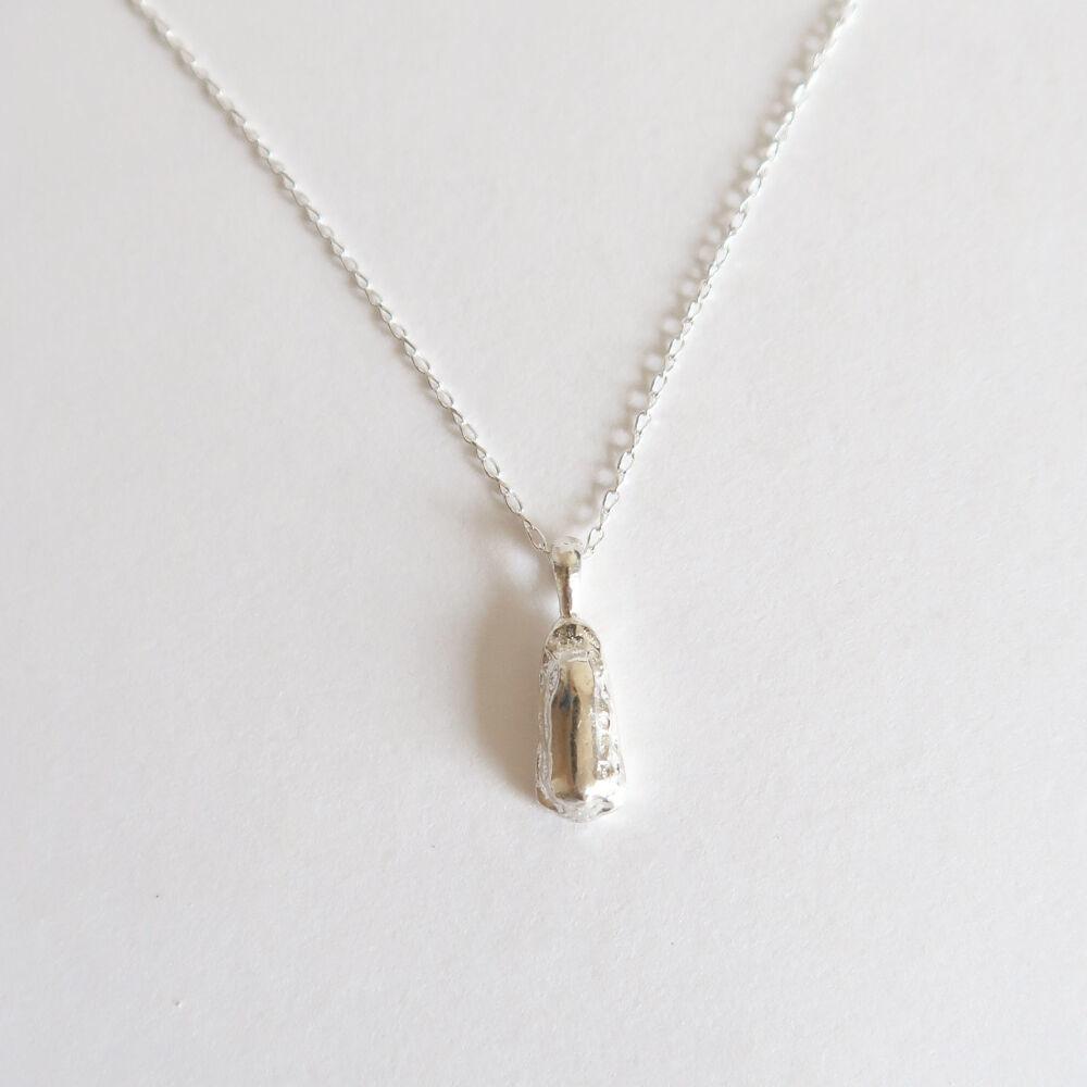 [에스파 카리나 착용]  Dry fruit necklace [silver/gold]