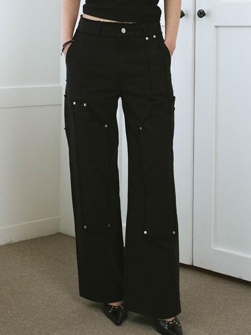 러프 카펜터 팬츠 [black]