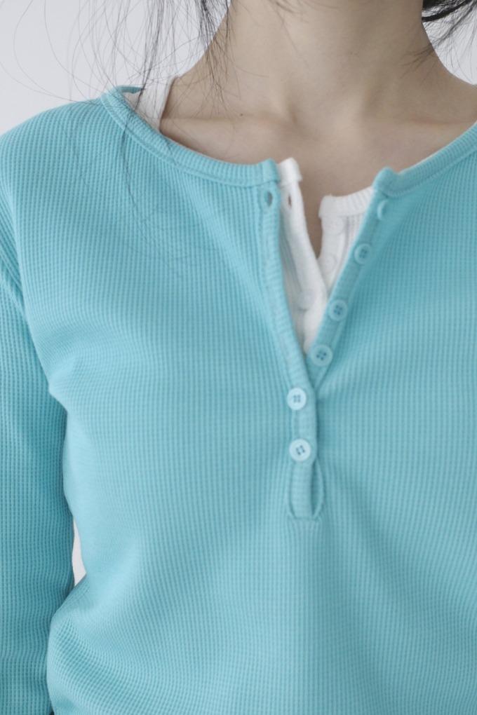 묘랑 waffle snap t (5color)