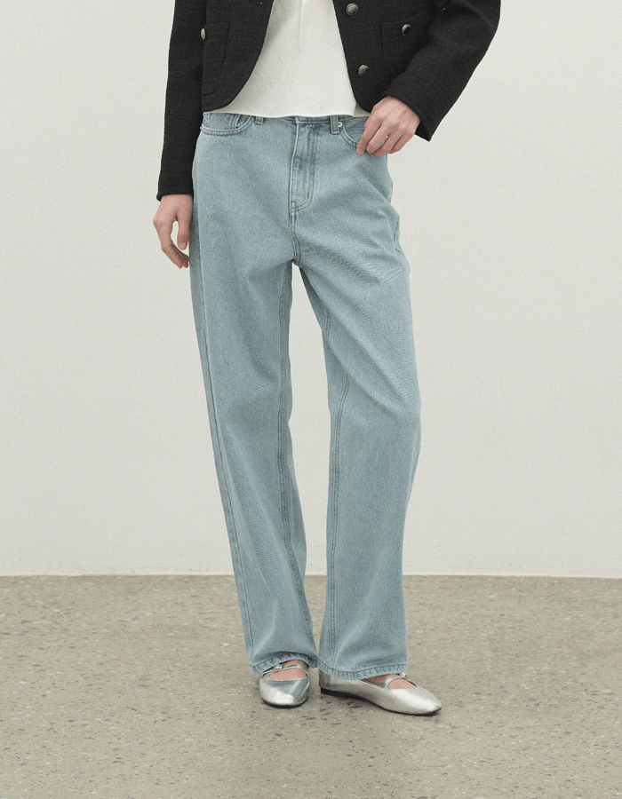 [2nd] [made] Loner light blue denim