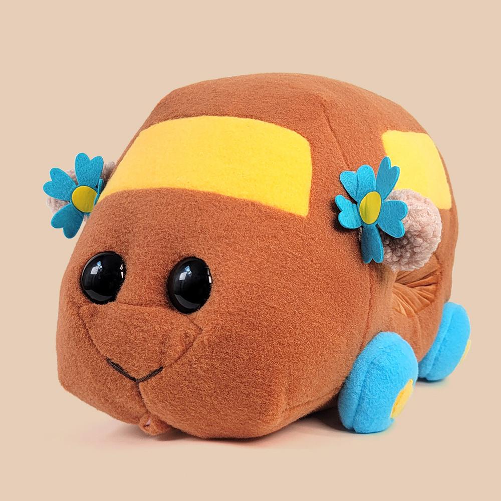 pui pui 모루카 초코 기니피그 인형 핸드워머 손 쿠션 원형 소파 침대