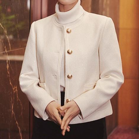 [정상가 179,800원] 셀렙샵 트위드 라운드넥 자켓