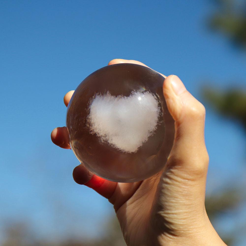 라이트앤 투명 유리구슬 네일 촬영소품 사진배경 네일아트 디스플레이