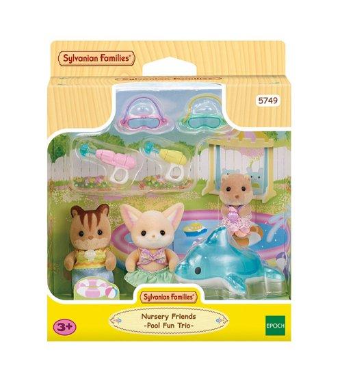 5749-단짝 아기친구들의 돌고래 물놀이