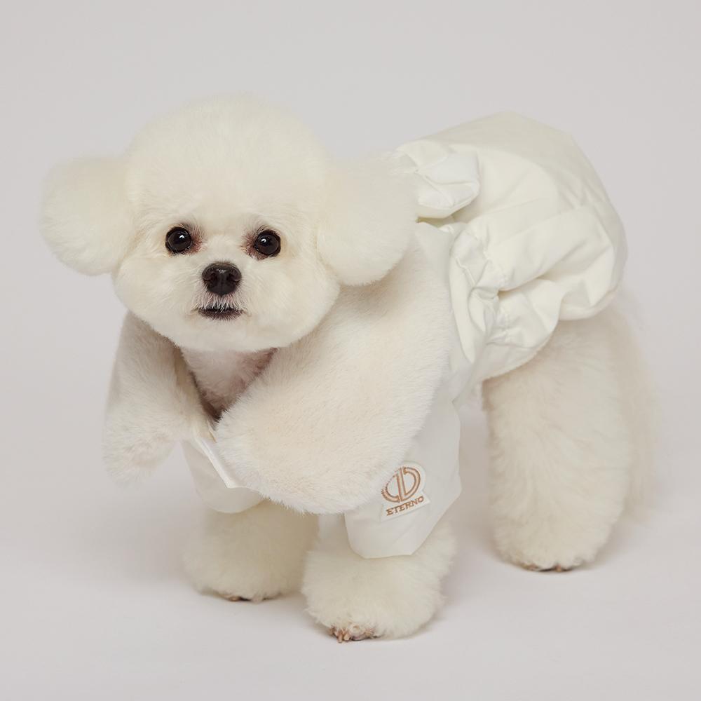 밀크 리본 패딩 (Milk Ribbon Padding)