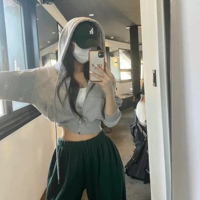 [+영상포함/골넓핏] 롱와이드 밴딩 트레이닝팬츠 초록색 트레이닝 일자핏 팬츠 하이웨스트 로우라이즈 팬츠