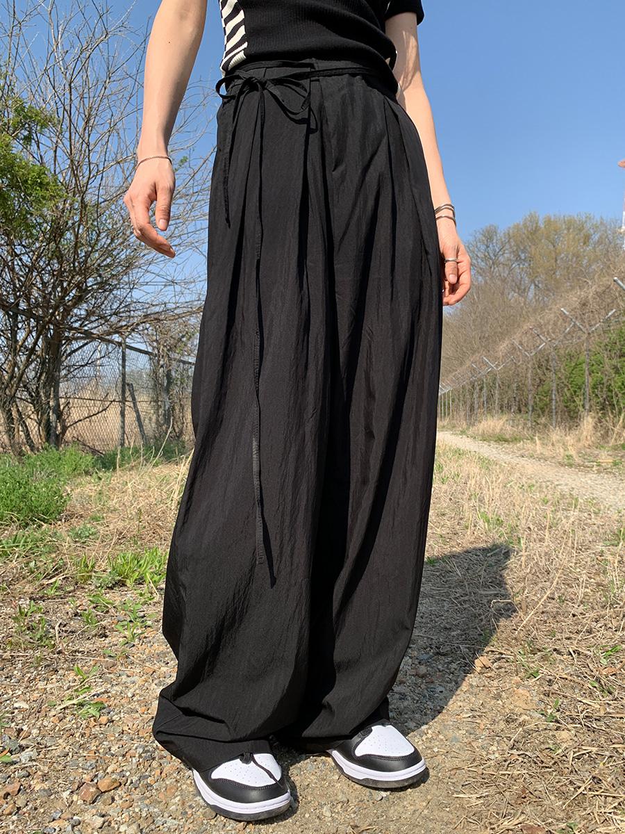 Sing lap wide-pants (3color)
