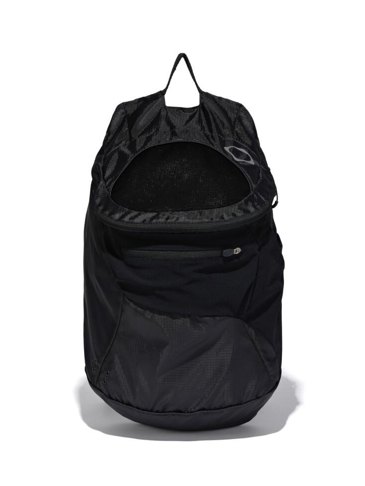 LIGHTWEIGHT ZIP-AROUND BACKPACK - BLACK