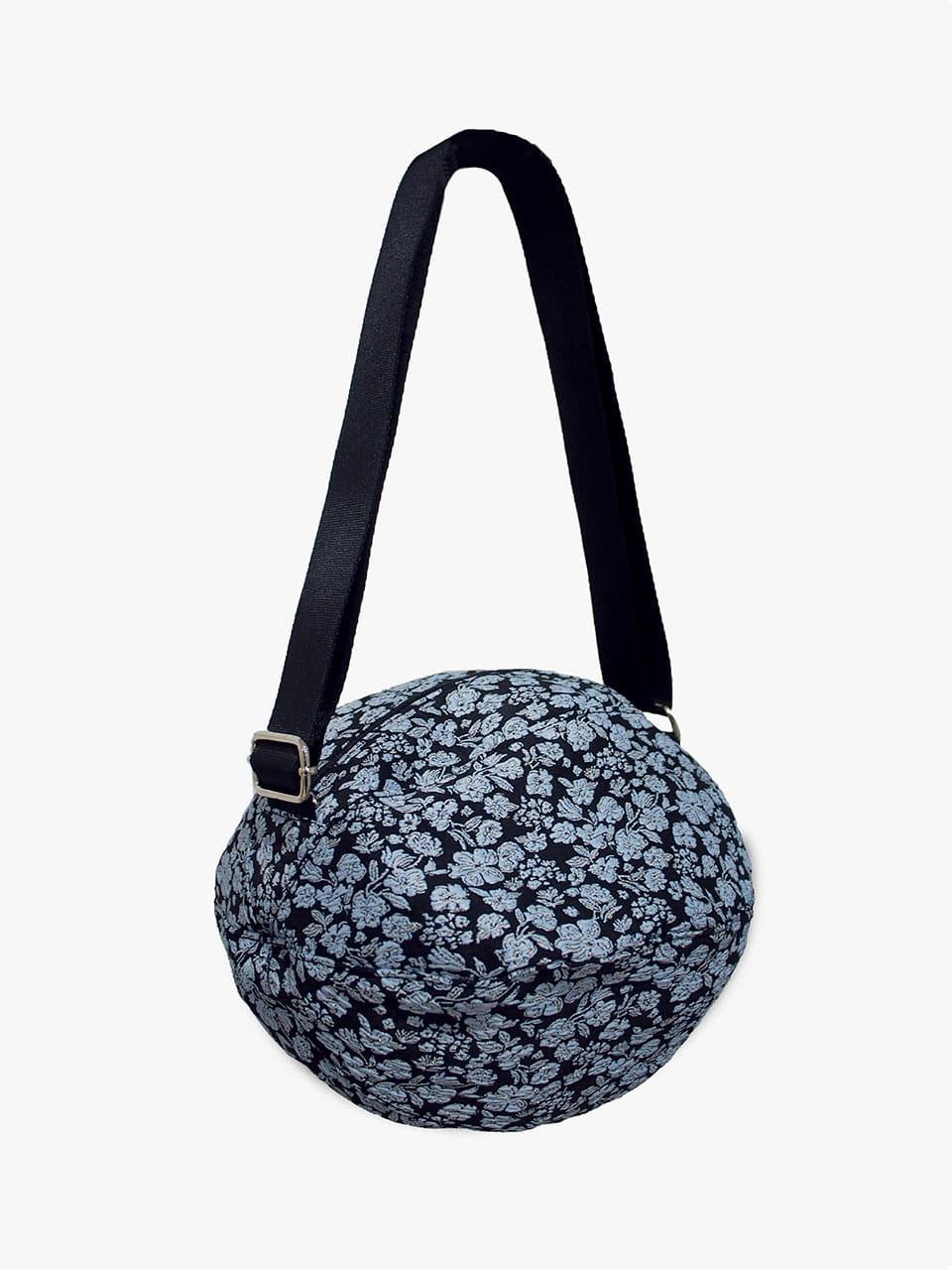 Jacquard Pumpkin Bag Ivy Blue