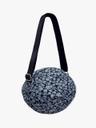 Jacquard Pumpkin Bag Ivy Blue