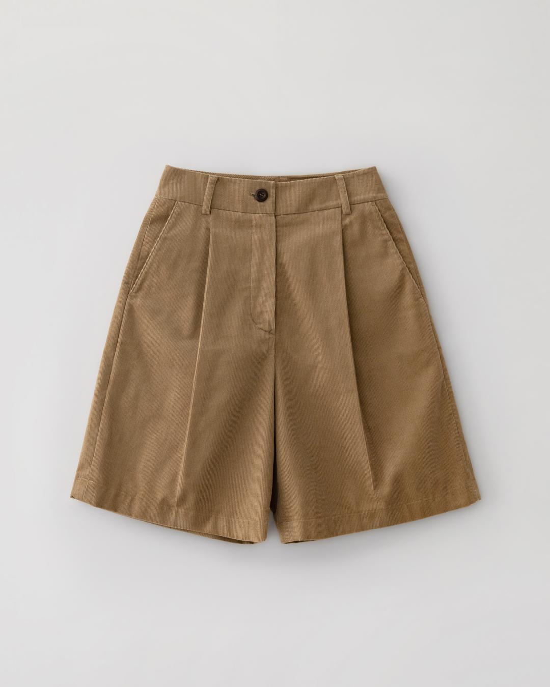 9/15(금) 15:00 Bass corduroy half pants - camel