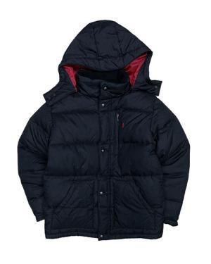 폴로 오리털 푸퍼 패딩