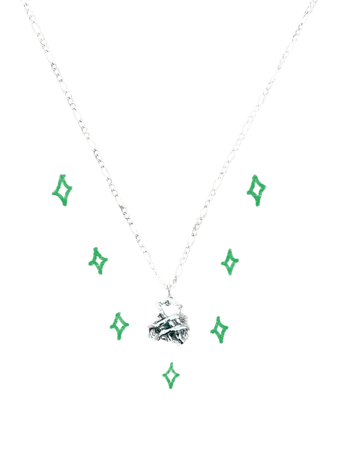 금붕어 잡이 목걸이 (小)