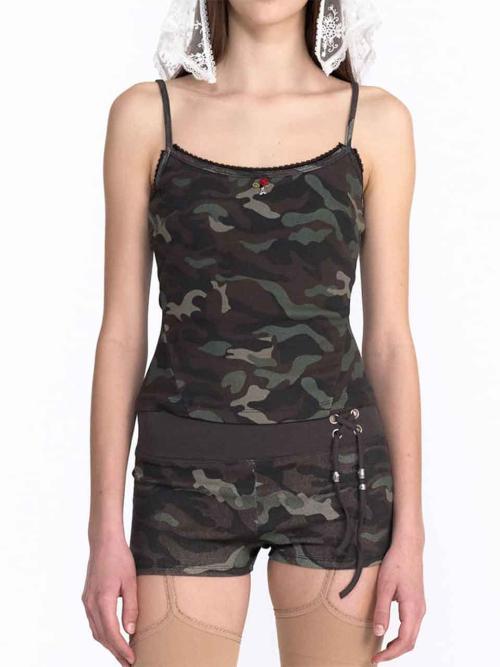 ROSE CAMO CAMI