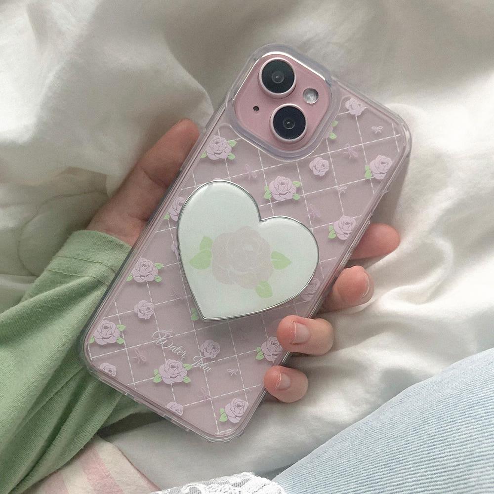 워터진 / Rose Garden (ver.2) 젤하드 케이스 (맥세이프 변경 가능) iphone 15 pro max