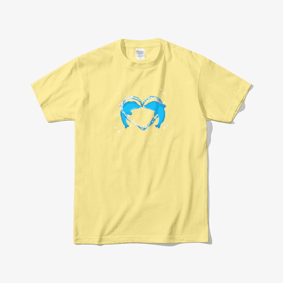 49 하트 돌고래 반소매 ㅣ 마플샵