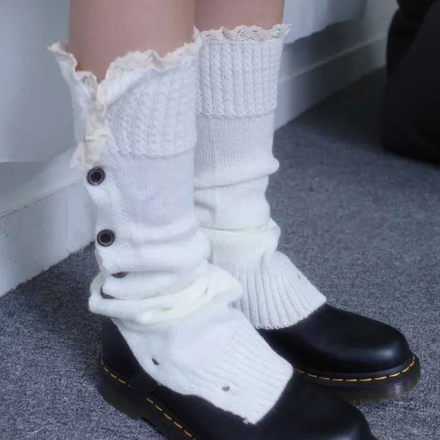 [엔시티 위시 료님 착용 ໒꒱₊⋆] 피피 레이스 워머 (4color)