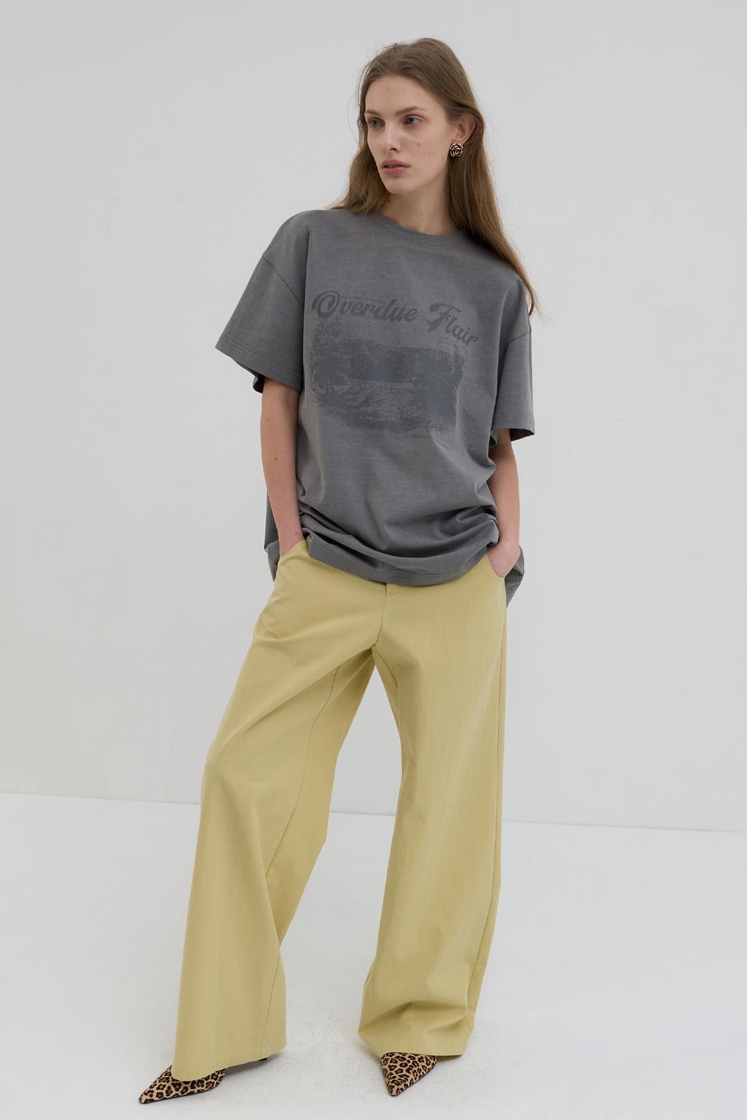 [3/20 PRE-ORDER] COTTON WIDE PANTS_BUTTER