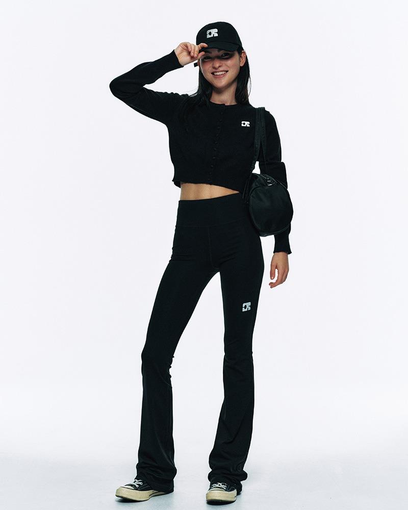 CENTAUR BOOTS CUT LEGGINGS_BLACK