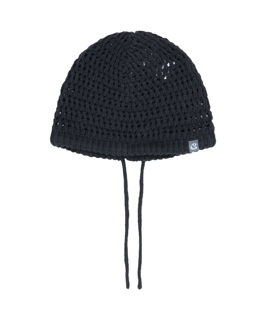 STRING NET BEANIE CHARCOAL