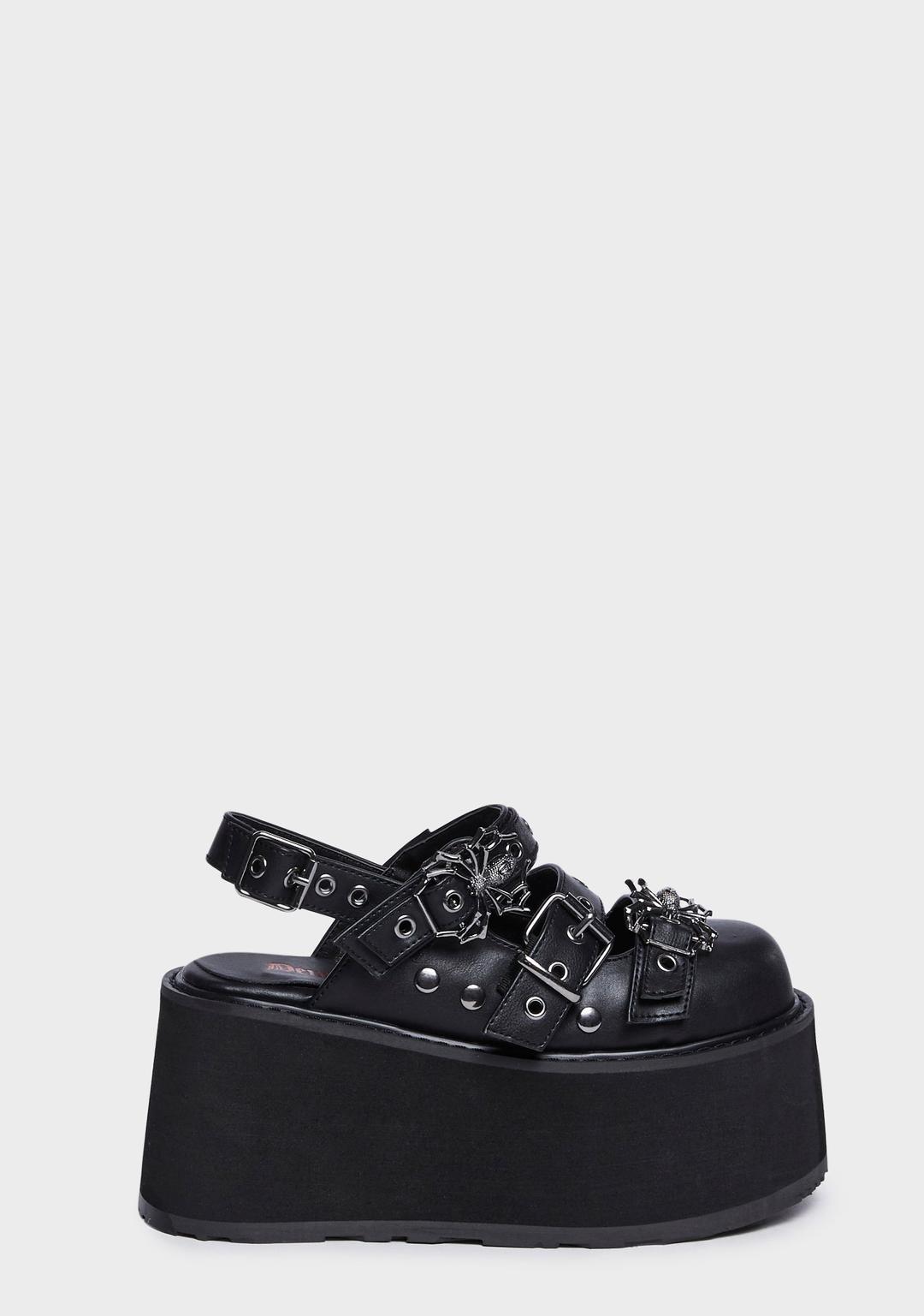 Damned-27 Platform Sandals - US 6