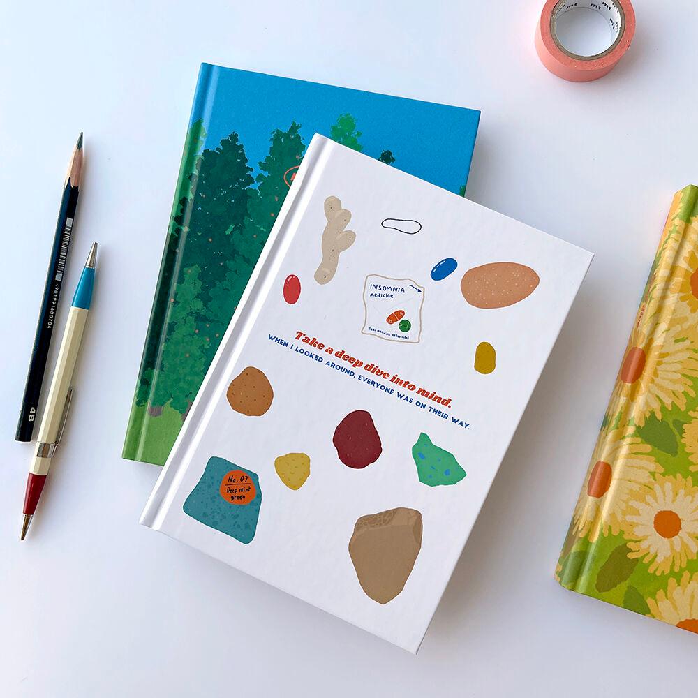 만년형 딥다이브 하드커버 기록장 다이어리