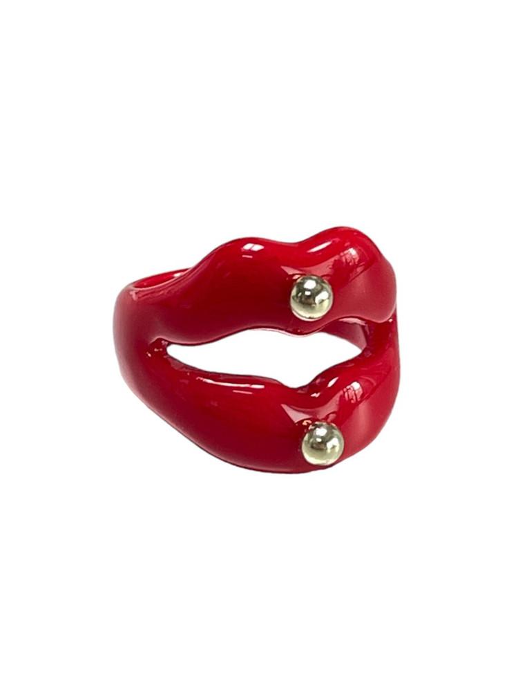 Pierced Lip ring : MOSAIC SOCIETY