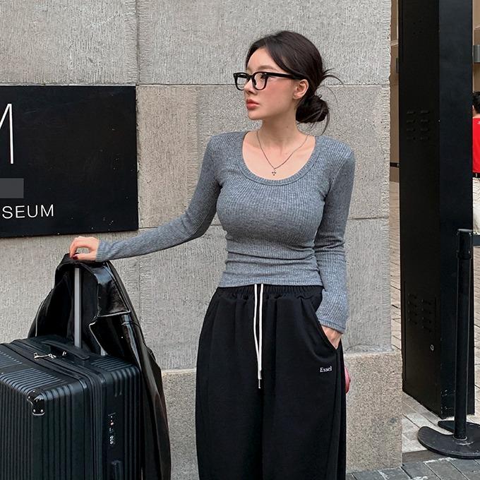 루븐 골지 니트티