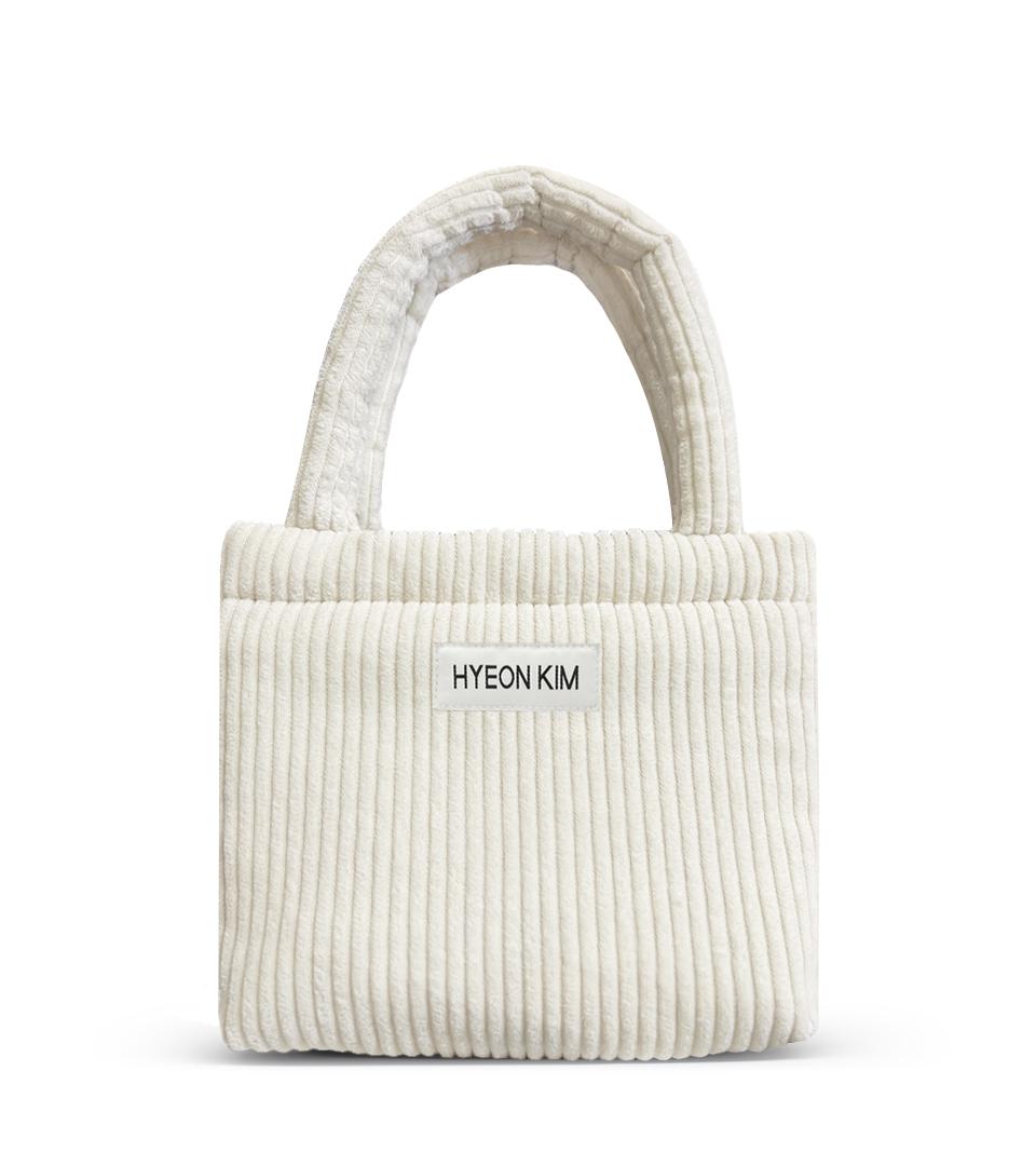 LEBE MINI BAG - 코듀로이 크림