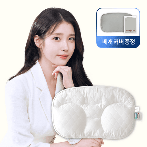 (전용커버 증정) 슬립앤슬립 깊은잠베개, 화이트, M, 1개