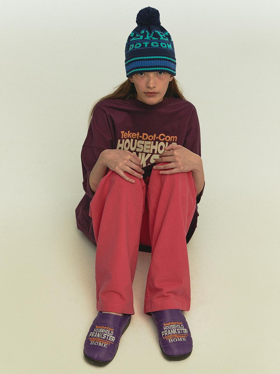 TEKET X SUBU Down Sandal Purple