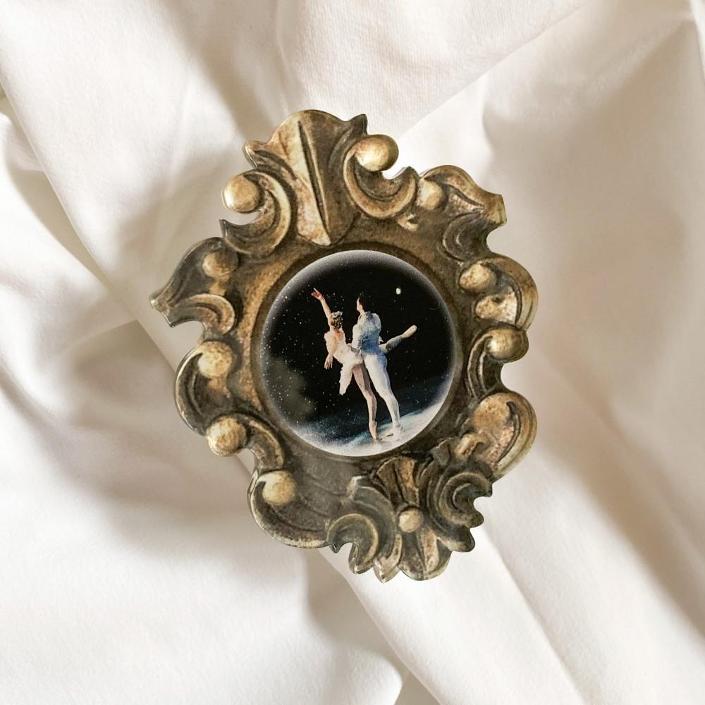 빈티지거울 톡 gglake 발레 굿즈 호두까기인형 소품 장식 VMA