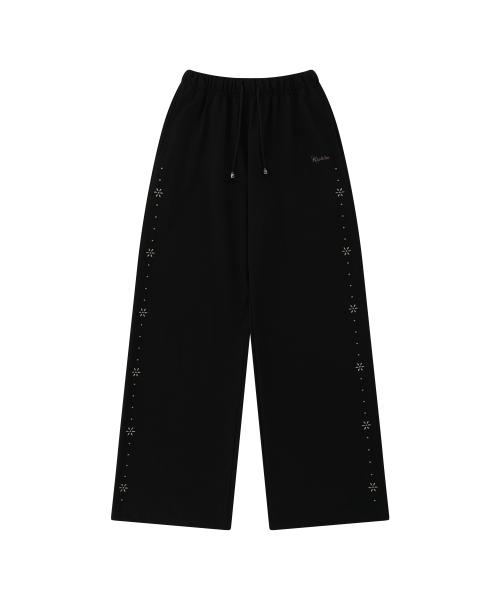 Kashiko Comfy : Monk Trousers Black