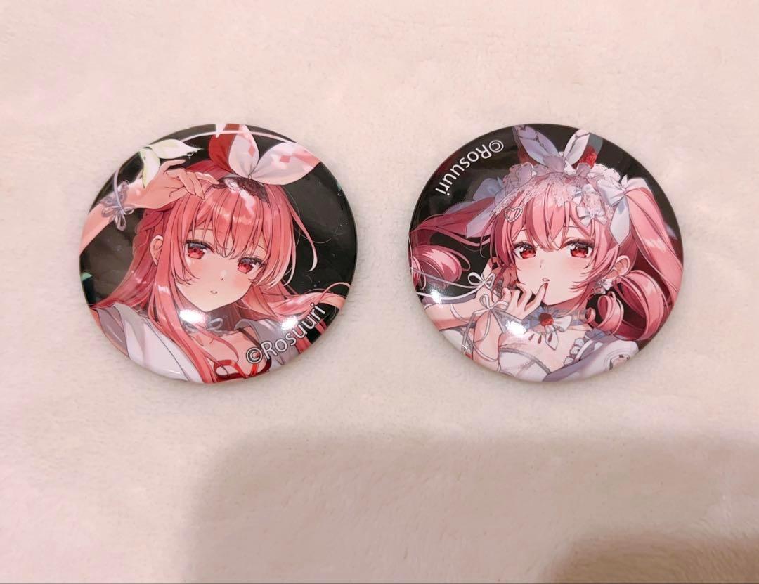 Rosuuri 缶バッジ 『セレニティ アート・オブ・ロスリ』発売記念展