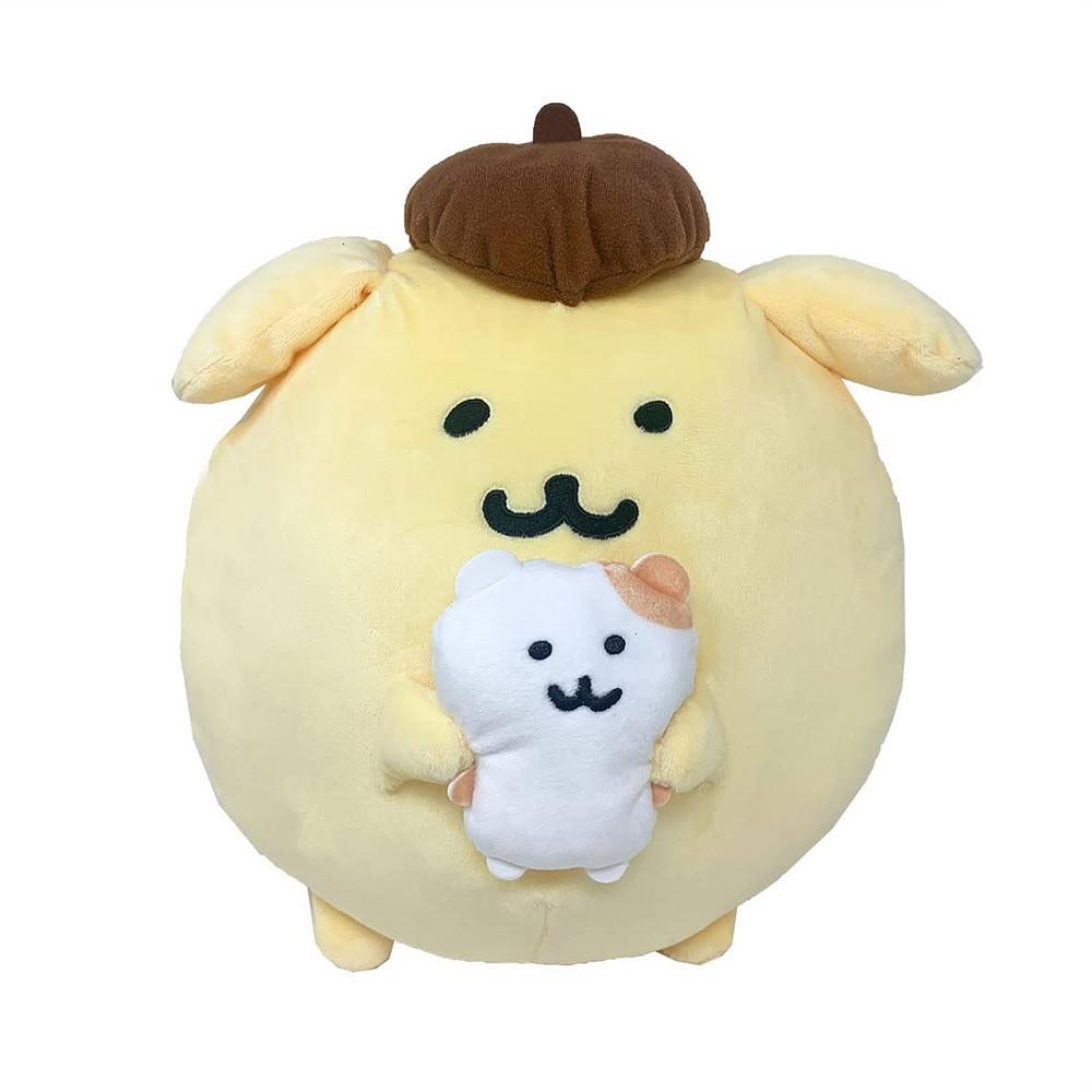 산리오 나가노 콜라보 폼폼푸린 머핀 큰 봉제 인형 빅 사이즈 폭신폭신 농담곰 귀여운 인형