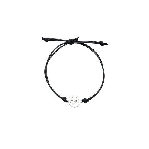 LOWL pendant black bracelet