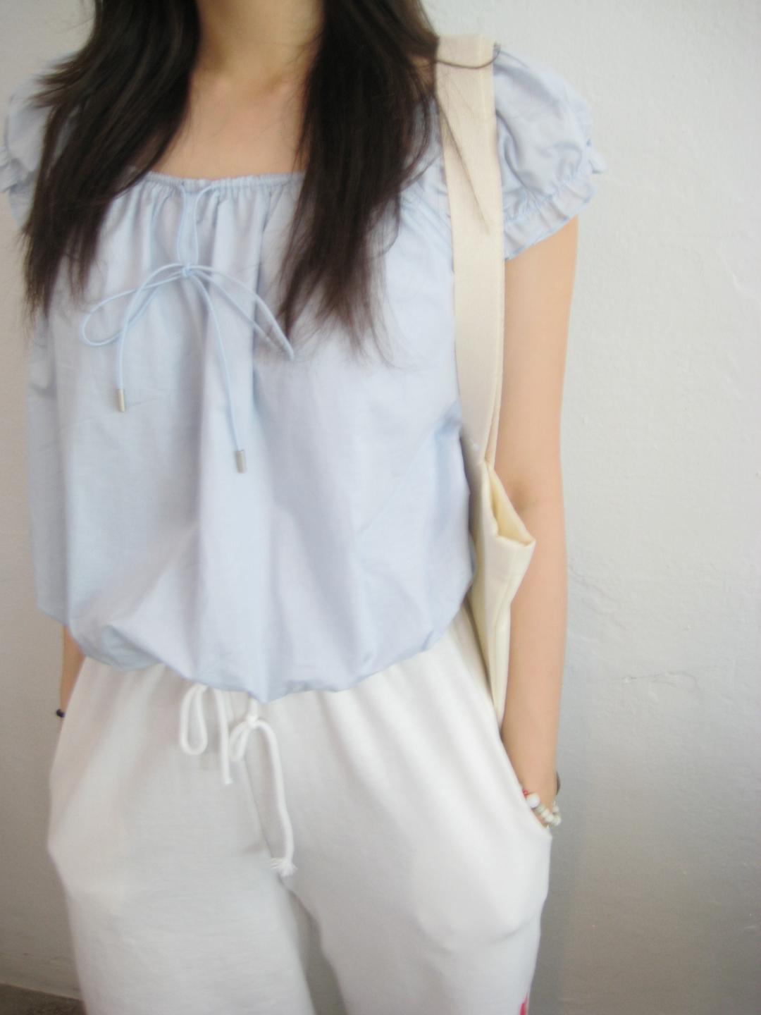 balloon blouse - 2colors