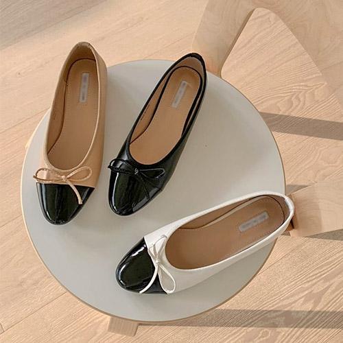 미네뜨투톤리본플랫 SH