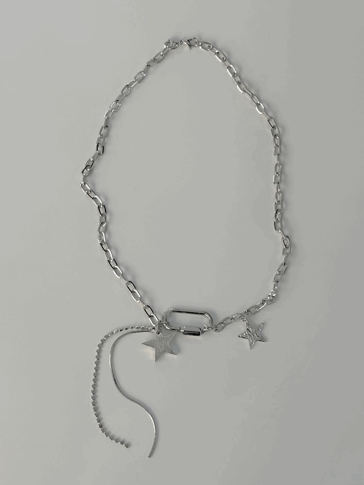 Fancy star necklace