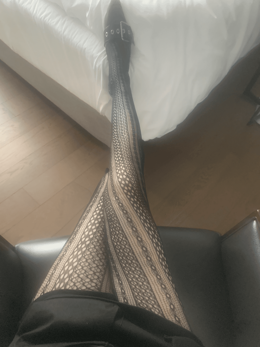Chelina Vintage Mesh Stocking (black)