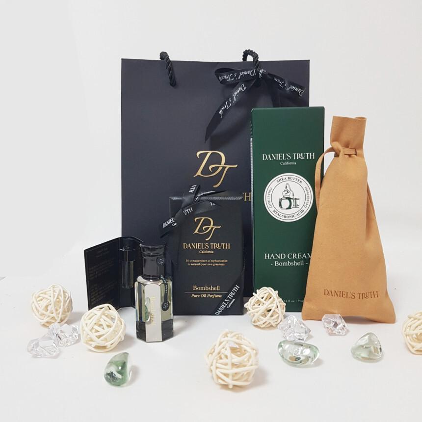 다니엘트루스 밤쉘 오일퍼퓸10ml (베케이션캔들 2p 증정) 선물포장