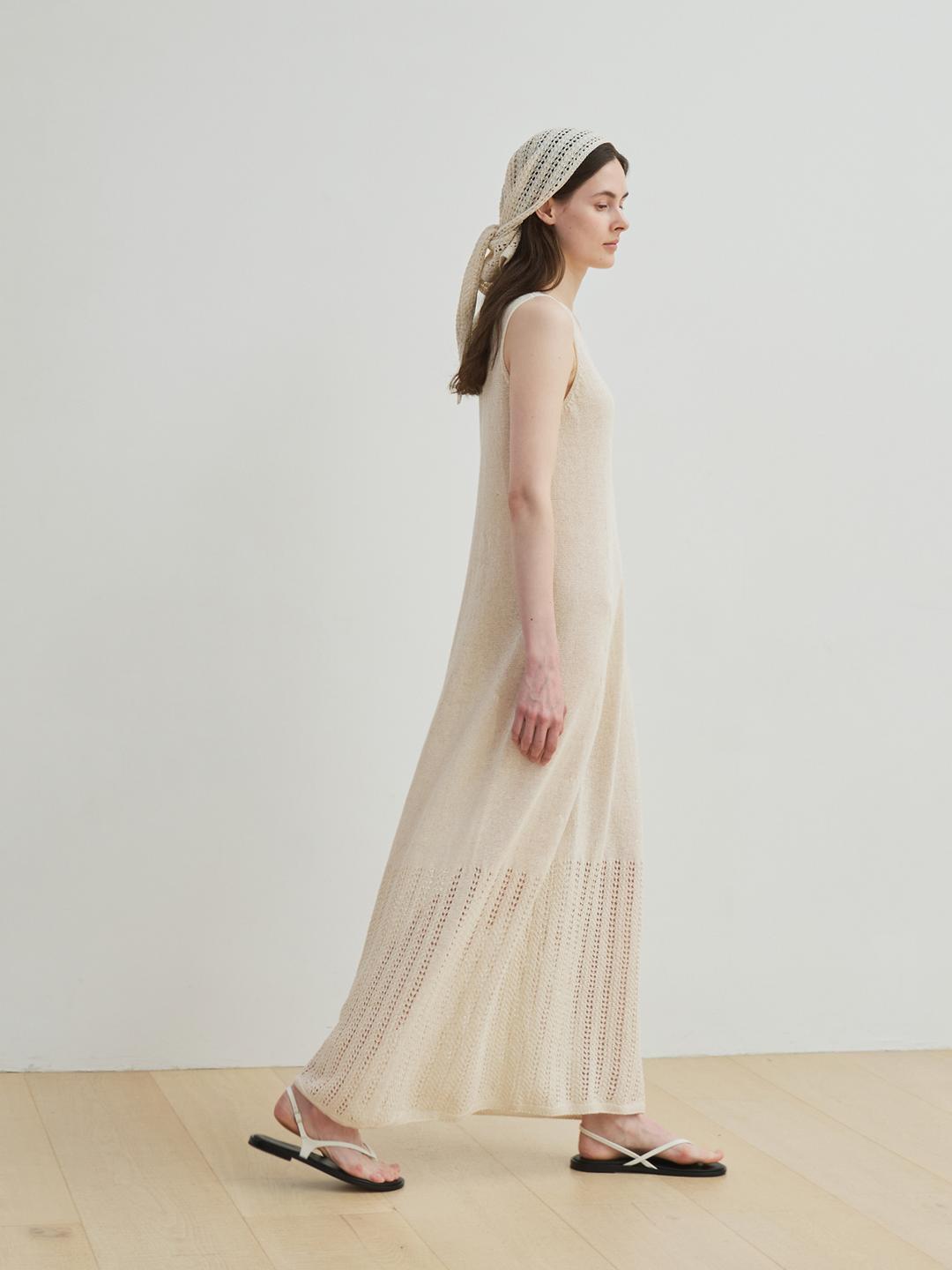 carpel knit dress (natural)